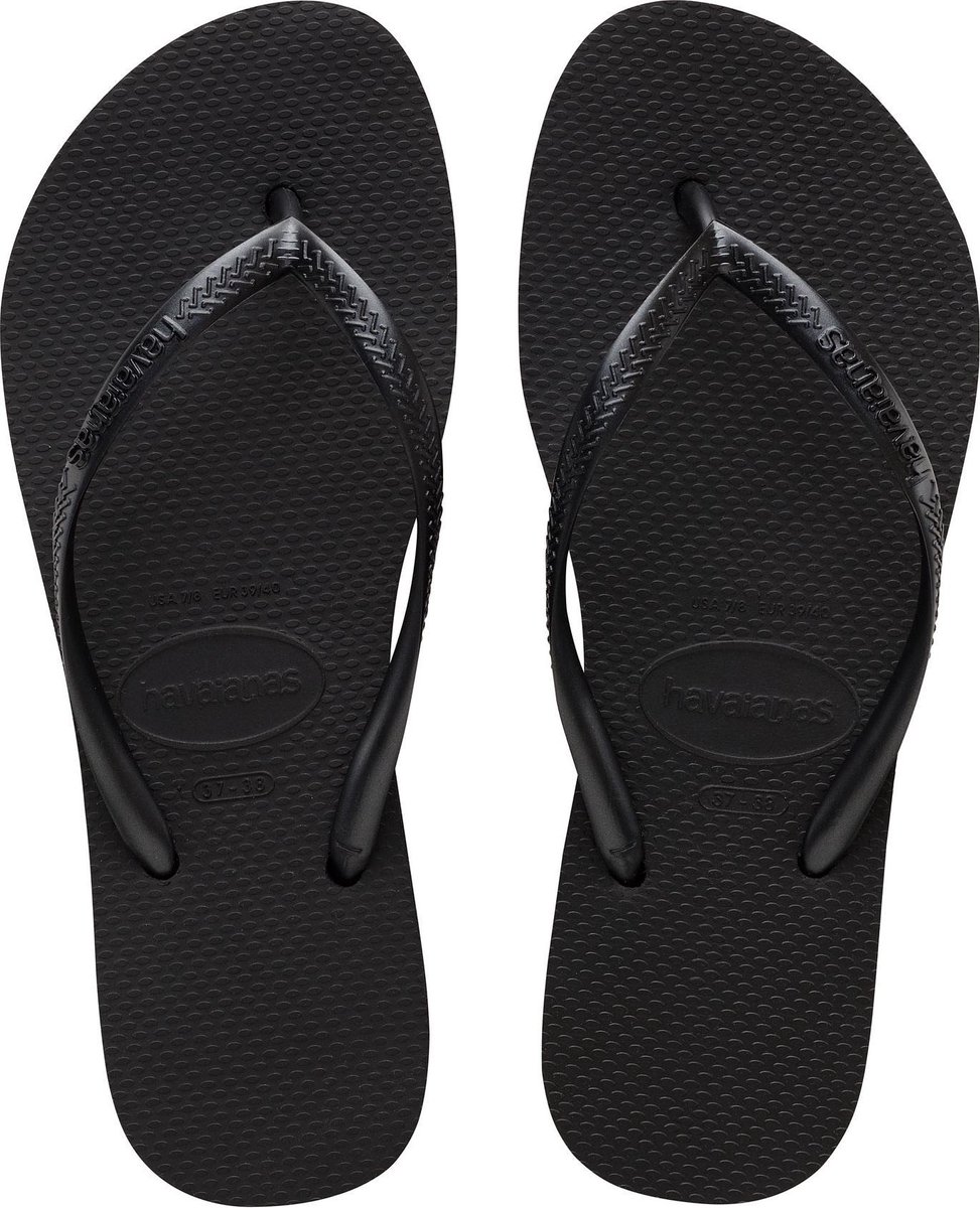 Havaianas Slippers HAV. SLIM FLATFORM by - Zwart