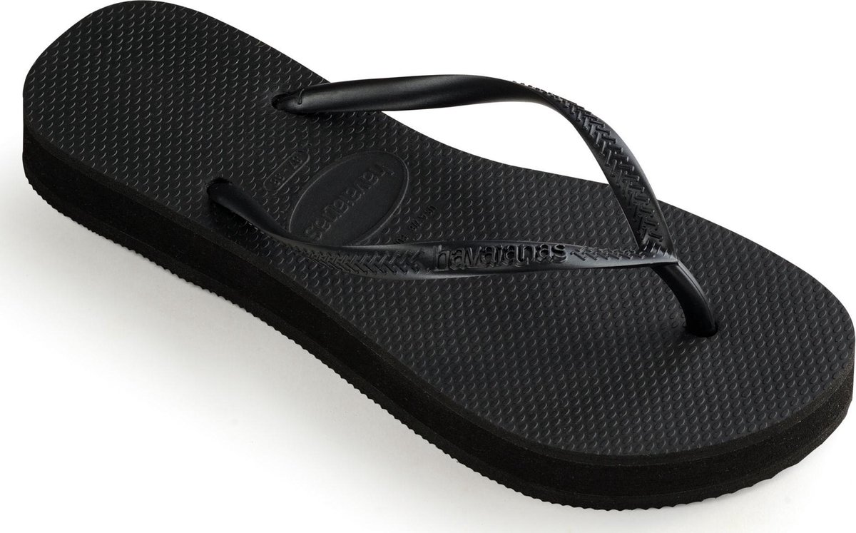 Havaianas Slippers HAV. SLIM FLATFORM by - Zwart
