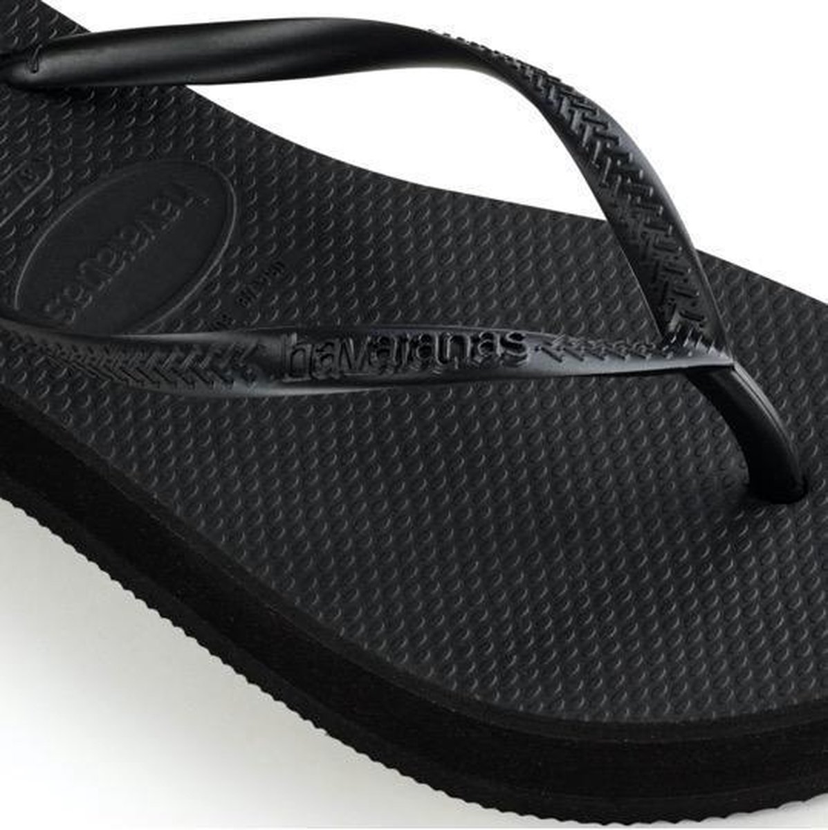 Havaianas Slippers HAV. SLIM FLATFORM by - Zwart