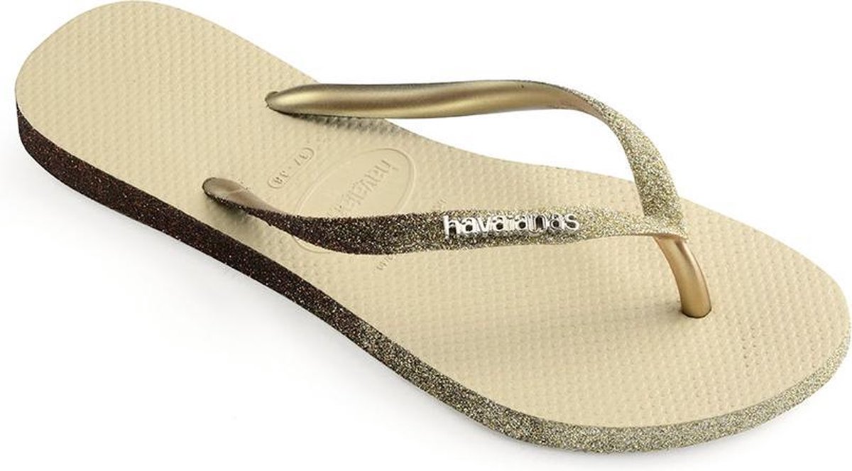 Havaianas Slippers HAV. SLIM SPARKLE II by - Beige