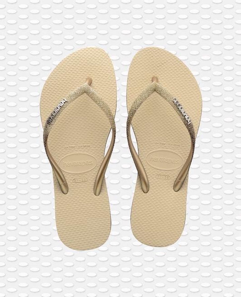 Havaianas Slippers HAV. SLIM SPARKLE II by - Beige