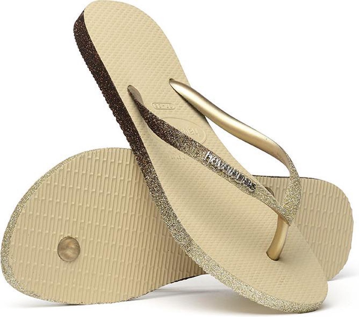 Havaianas Slippers HAV. SLIM SPARKLE II by - Beige