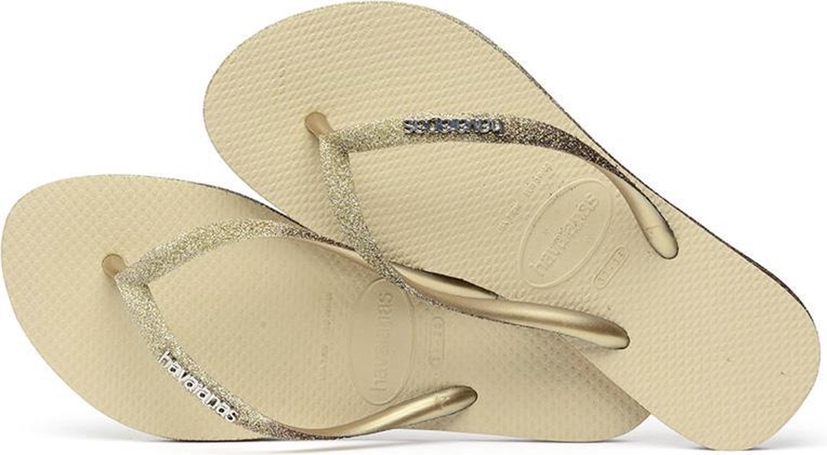 Havaianas Slippers HAV. SLIM SPARKLE II by - Beige