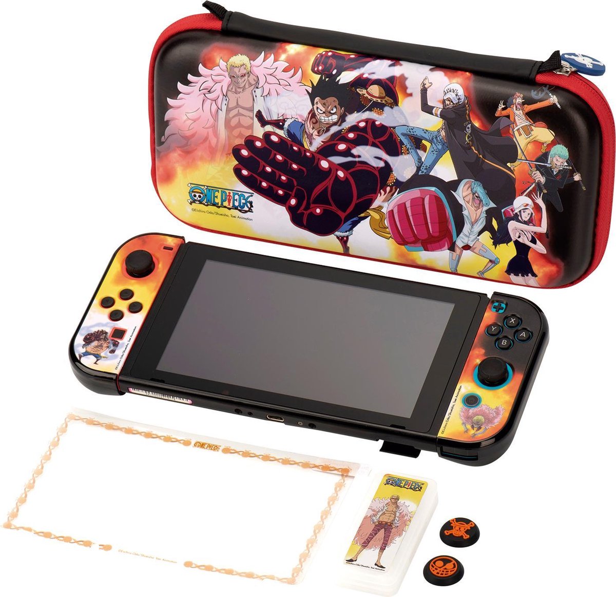 Fr-Tec One Piece - Nintendo Switch Hard Case Voor Joy Con Controllers
