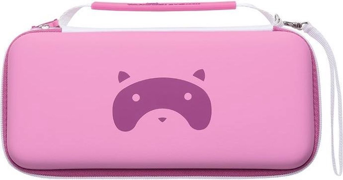 Fr-Tec Nintendo Switch En Switch Lite - Tanooki Bescherm Case - - Rosa