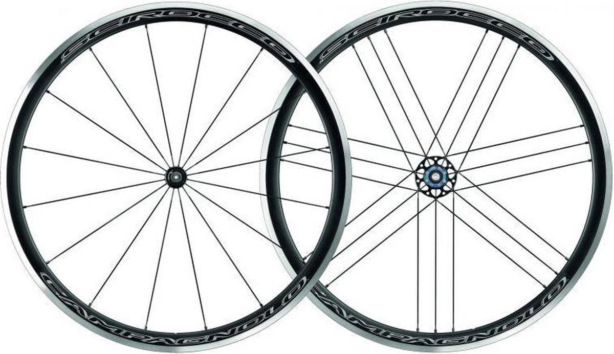 Campagnolo Wielset Scirocco C17 28 Inch 9-11s Velgrem Alu - Zwart