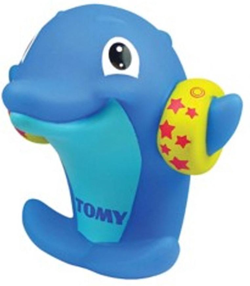 Tomy Waterfluitje Dolfijn Junior 15 X 12 X 10 Cm Rubber - Blauw