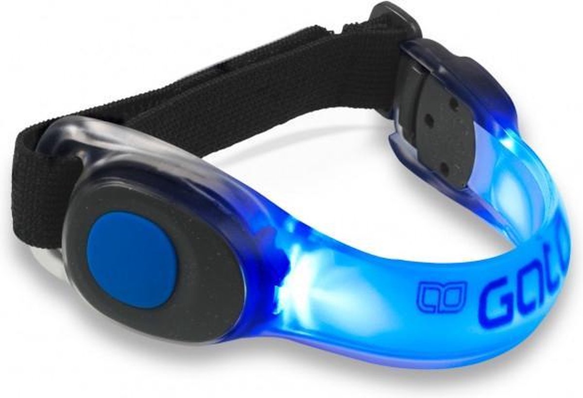 Gato Piri Sport Reflectiearmband Neon Led Polyester One-size - Blauw