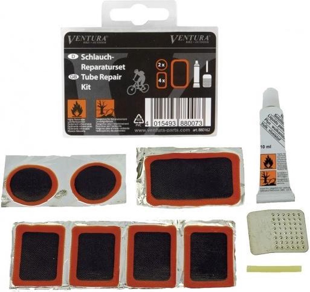 Ventura Banden Reparatie Set - Oranje