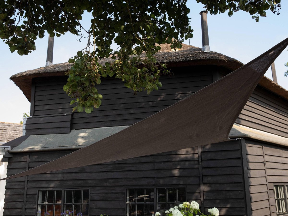 Nesling Velleman Compleet Pakket: Coolfit 3.6x3.6x3.6m Met Rvs Bevestigingsset En Buitendoekreiniger - Zwart