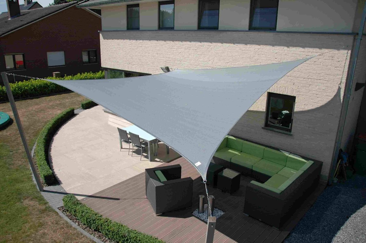 Nesling Velleman Compleet Pakket: Coolfit 3.6x3.6x3.6m Met Rvs Bevestigingsset En Buitendoekreiniger - Zwart