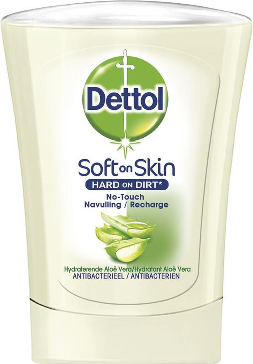 Dettol Handzeep No Touch Navulling - Aloe Vera - 250ml X3