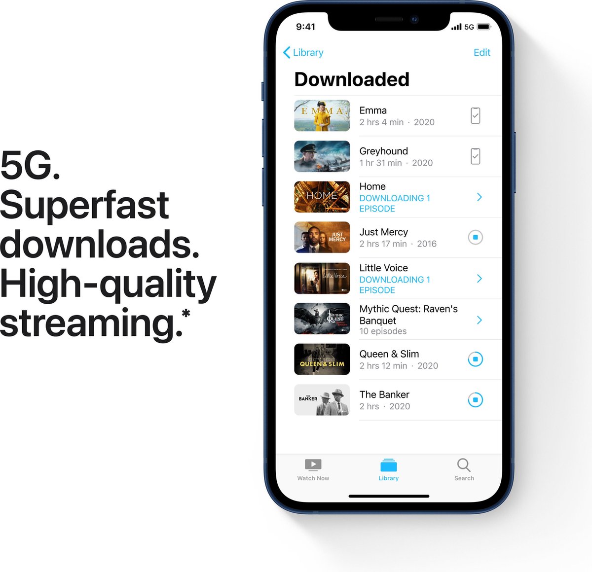 Apple iPhone 12 - 128 GB - - Blauw