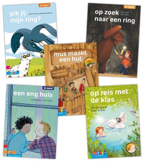 Uitgeverij Zwijsen Pakket Ik lees! AVI M3 (5 titels)