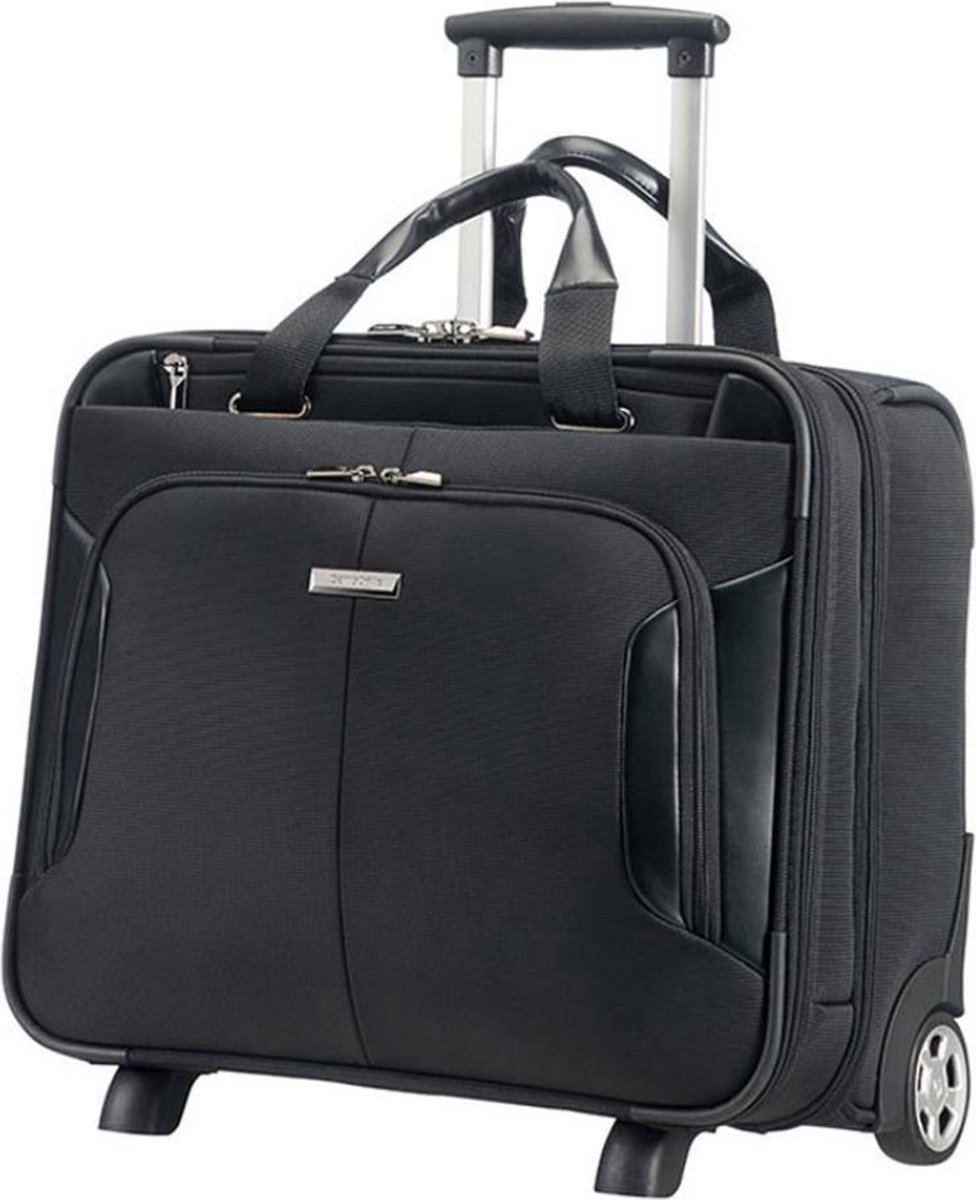 Samsonite XBR Laptop Upright 46cm Black - Zwart