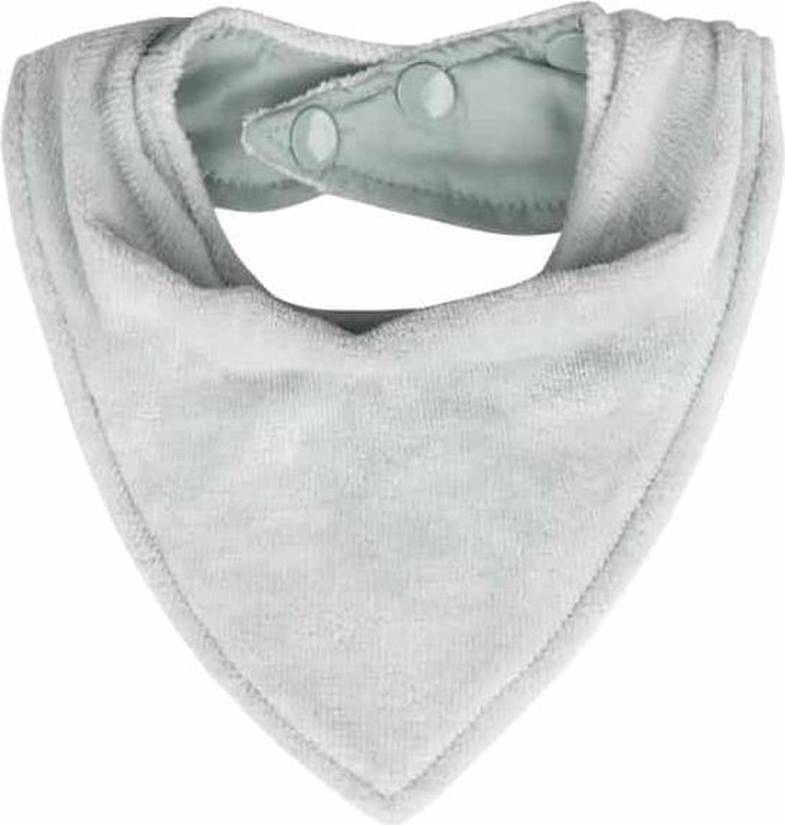 Silly Billyz Slabber Bandana Junior 26 Cm Katoen/nylon Zilver - Silver