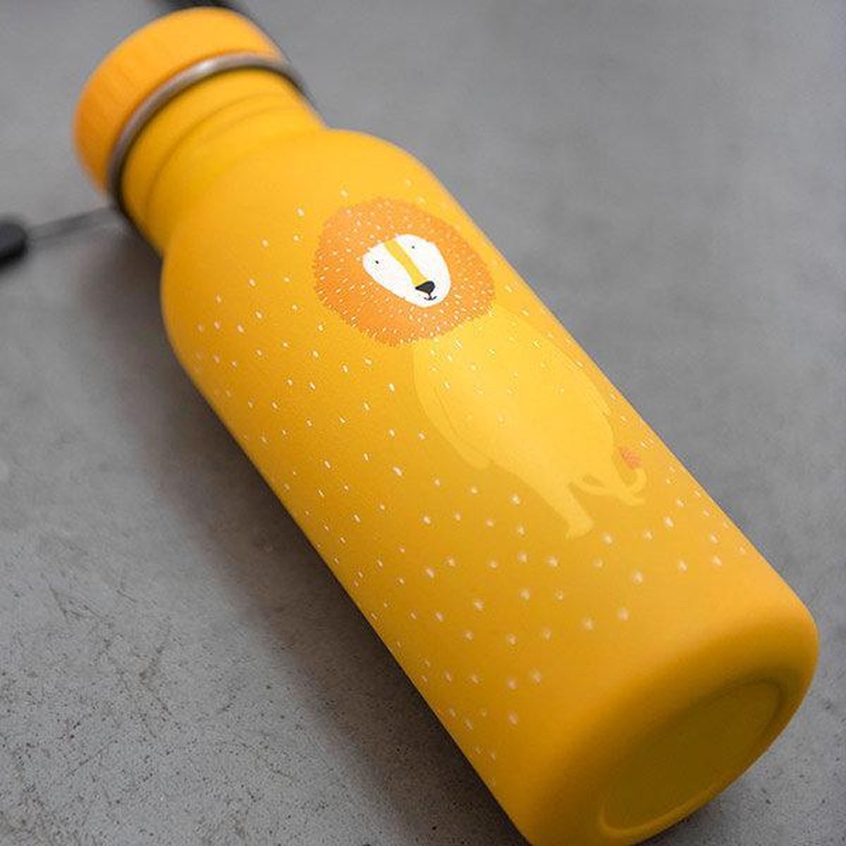 Trixie Drinkbeker Mr. Lion Junior 500 Ml Rvs - Geel