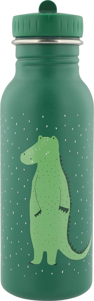 Trixie Drinkbeker Mr. Crocodile Junior 500 Ml Rvs - Groen