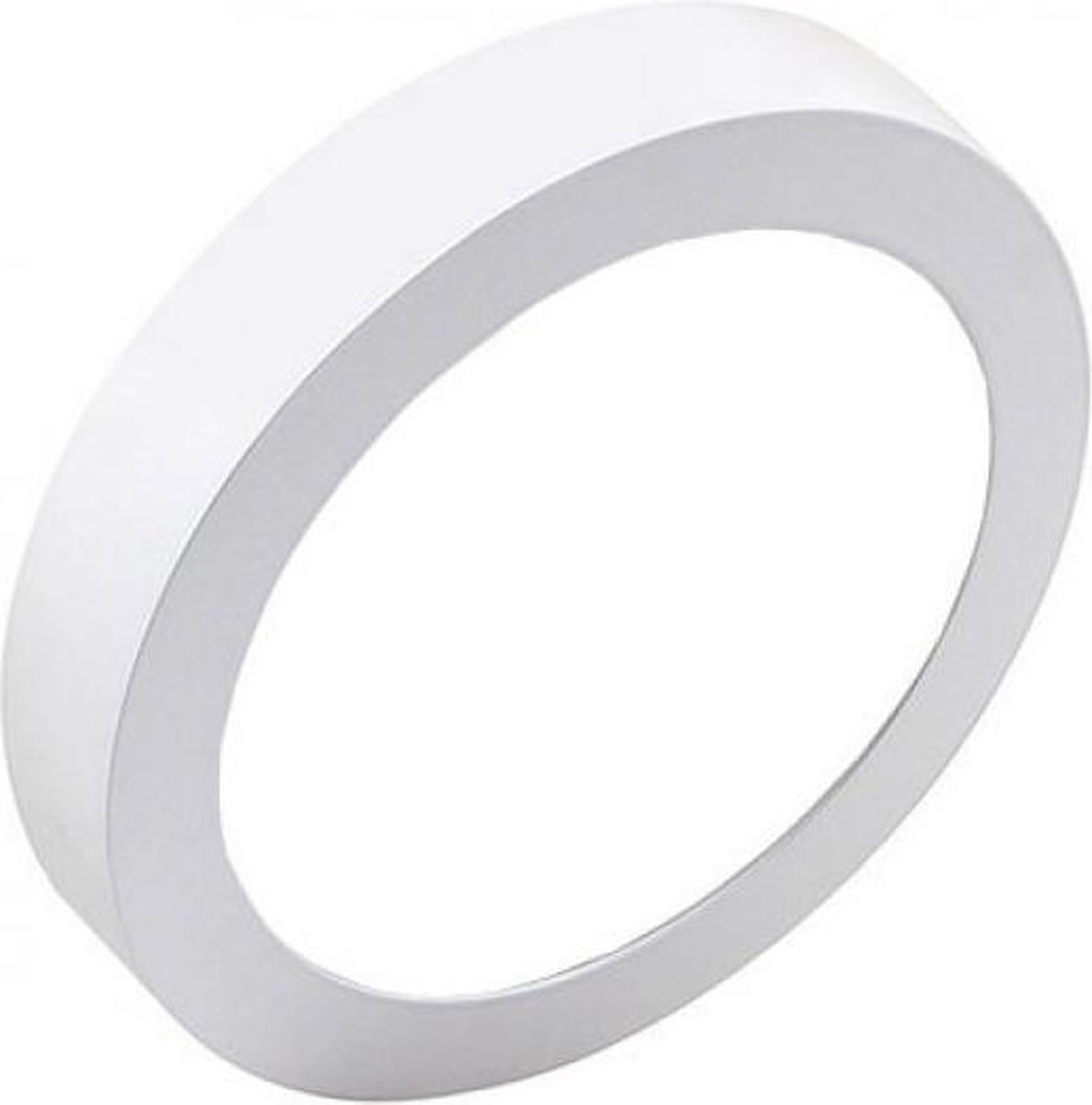 BES LED Led Downlight Pro - Aigi - Opbouw Rond 12w - Helder/koud 6000k - Mat - Ø177mm - Wit