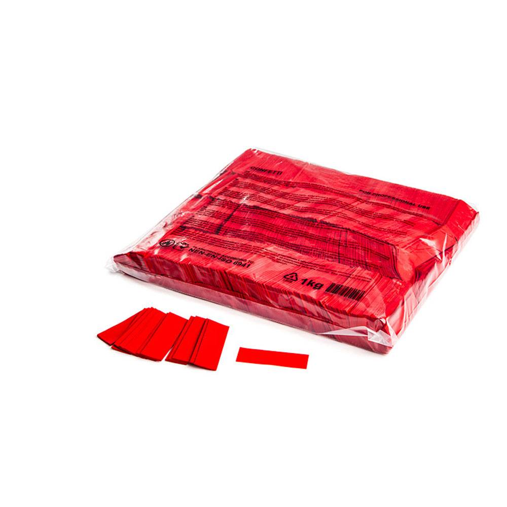 Magic FX SF confetti 55 x 17 mm bulkbag 1kg Red