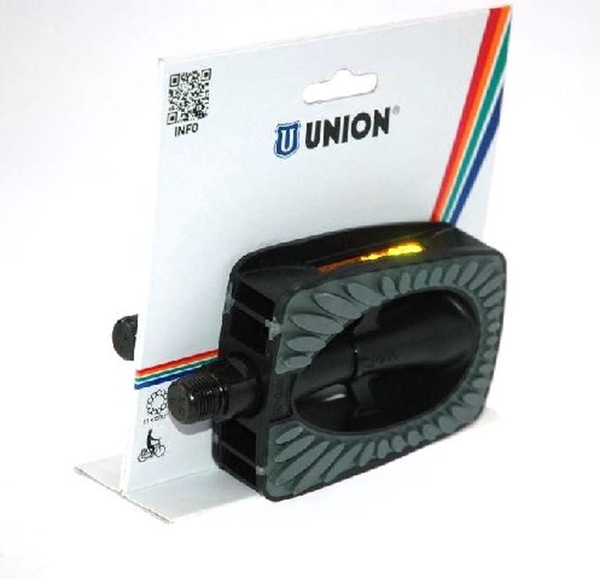 Union Platformpedaal Stadsfiets Sp-808 9/16 Inch Set - Zwart