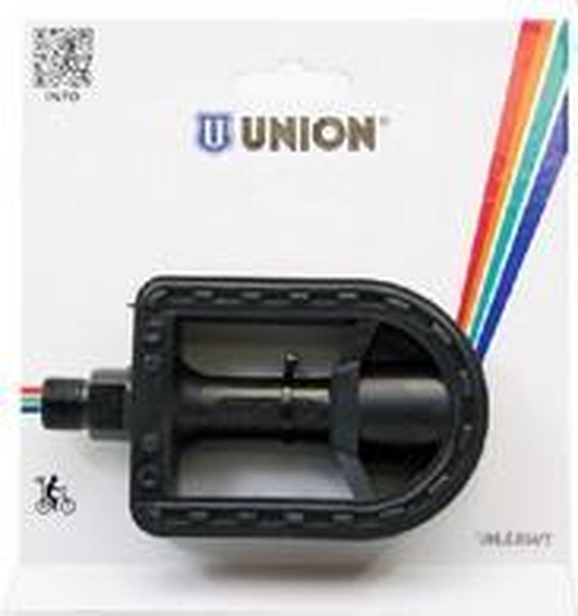 Union Platformpedaal Kinderfiets 481sb 9/16 Inch Set - Zwart