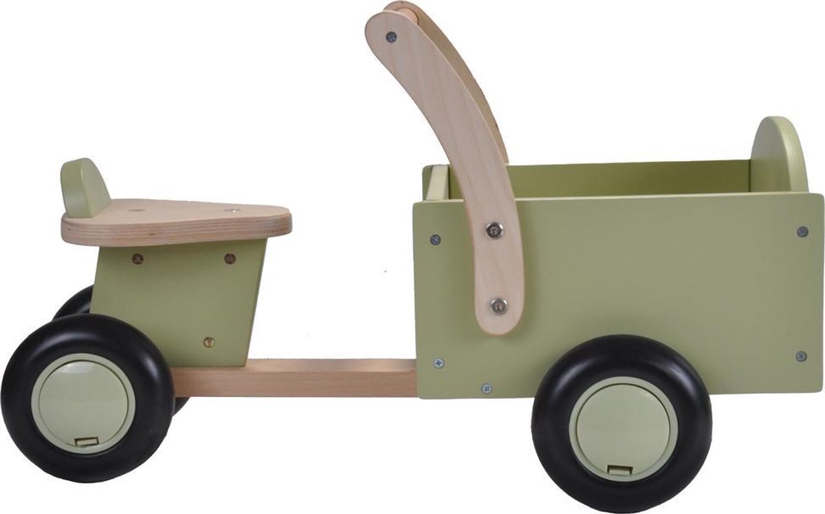 Bandits and Angels - Houten Bakfiets Little Rider Retro Green - Groen