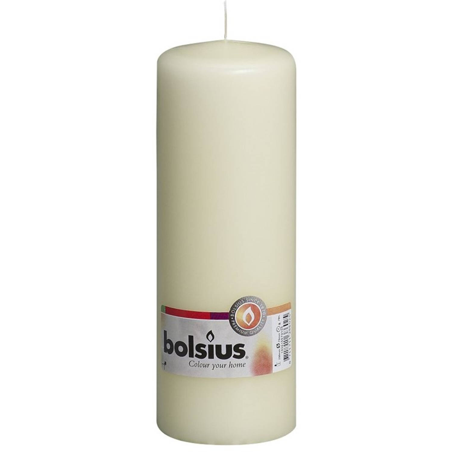 Bolsius Stompkaars 200/70mm Ivoor - Beige