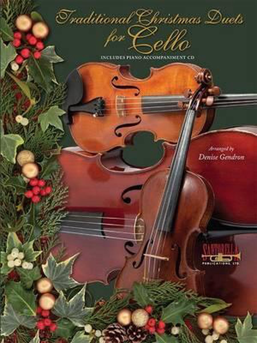 Santorella Traditional Christmas Duets for Cello + cd