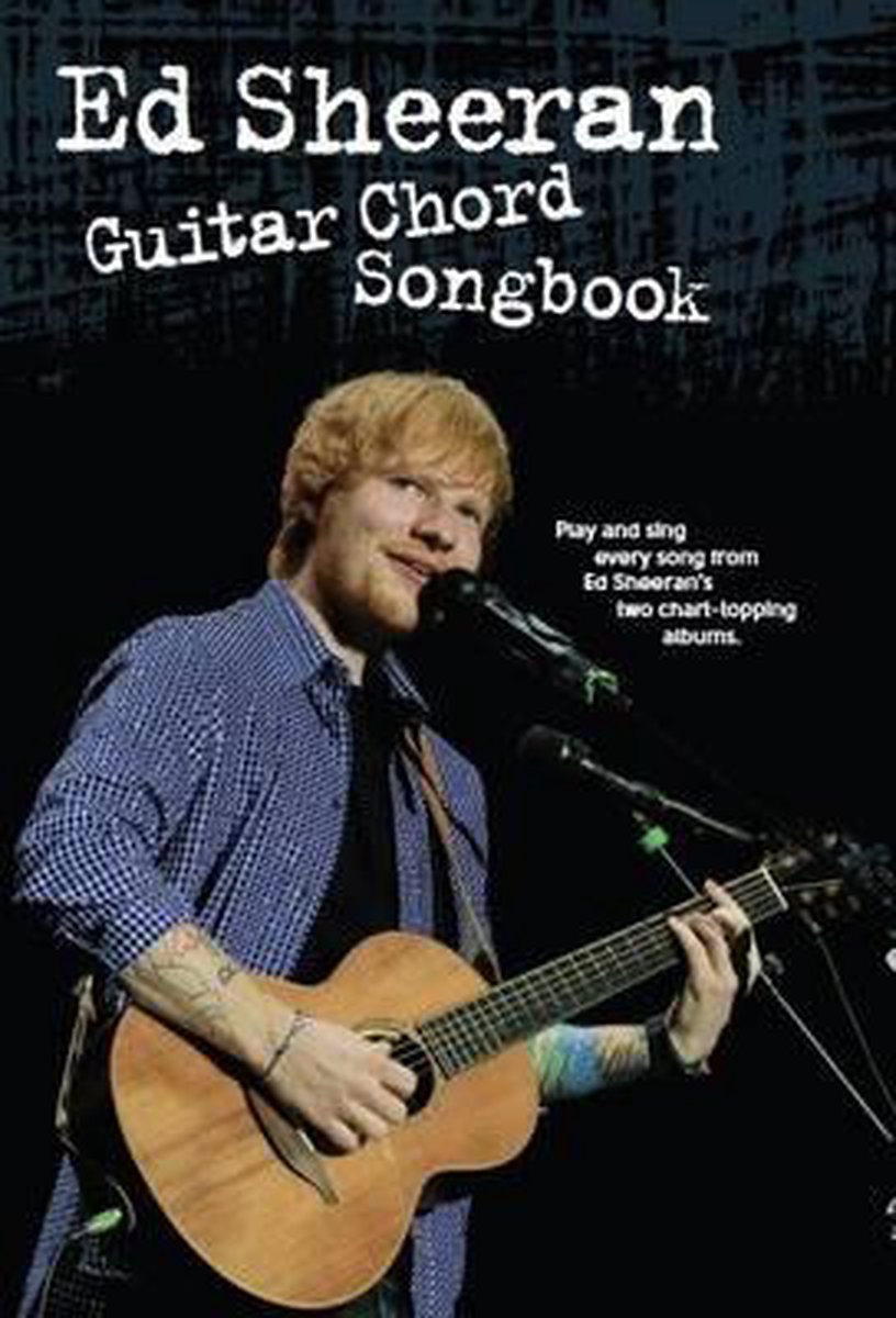 Wise Publications Ed Sheeran Guitar Chord Songbook