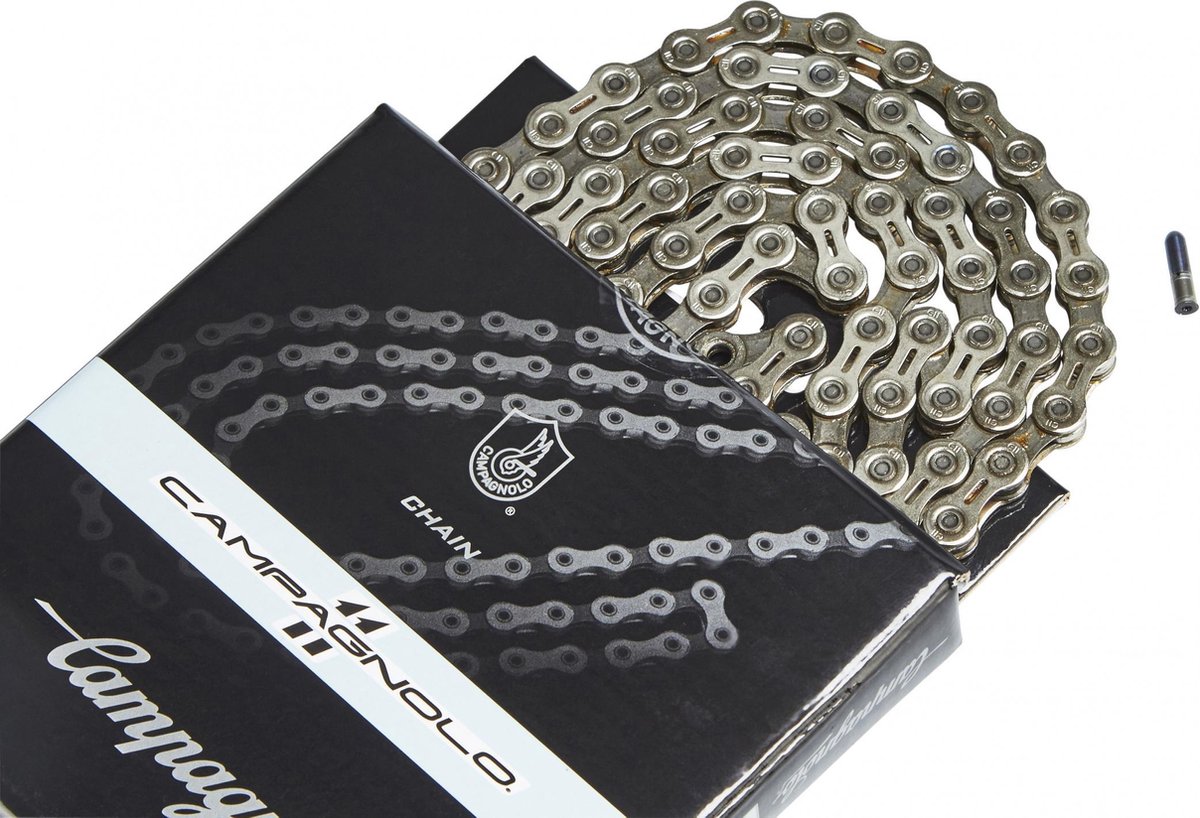 Campagnolo Ketting Potenza 11s 1/2 X 11/128 Inch Staal Zilver - Silver