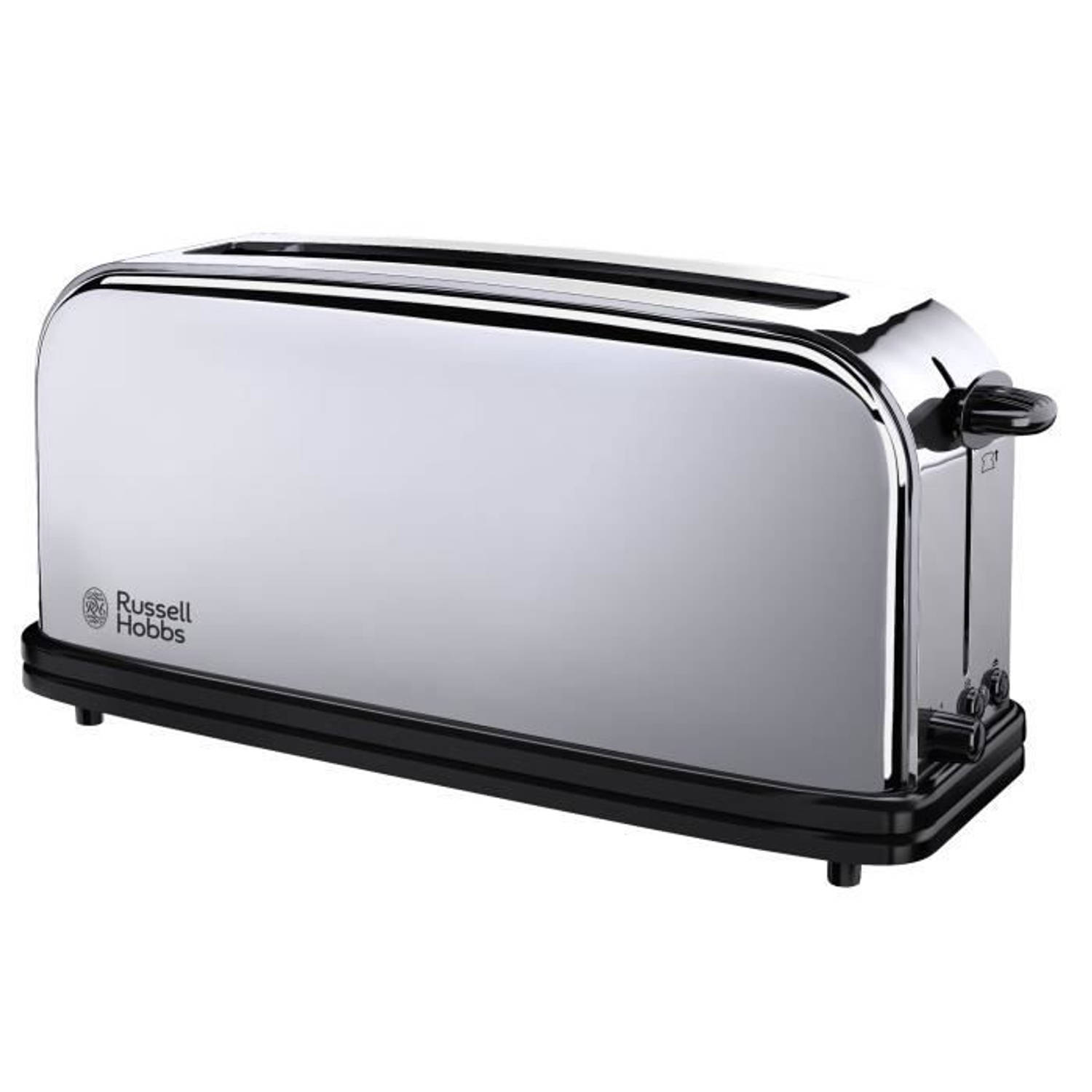 Russell Hobbs 23510-56 Victory Broodrooster Lange Gleuf Ontwerp Retro 1000w - Roestvrij Staal