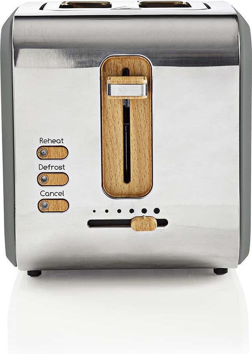 Nedis Broodrooster - Grijs