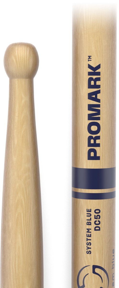 Promark TXDC50W American Hickory marching drumstokken