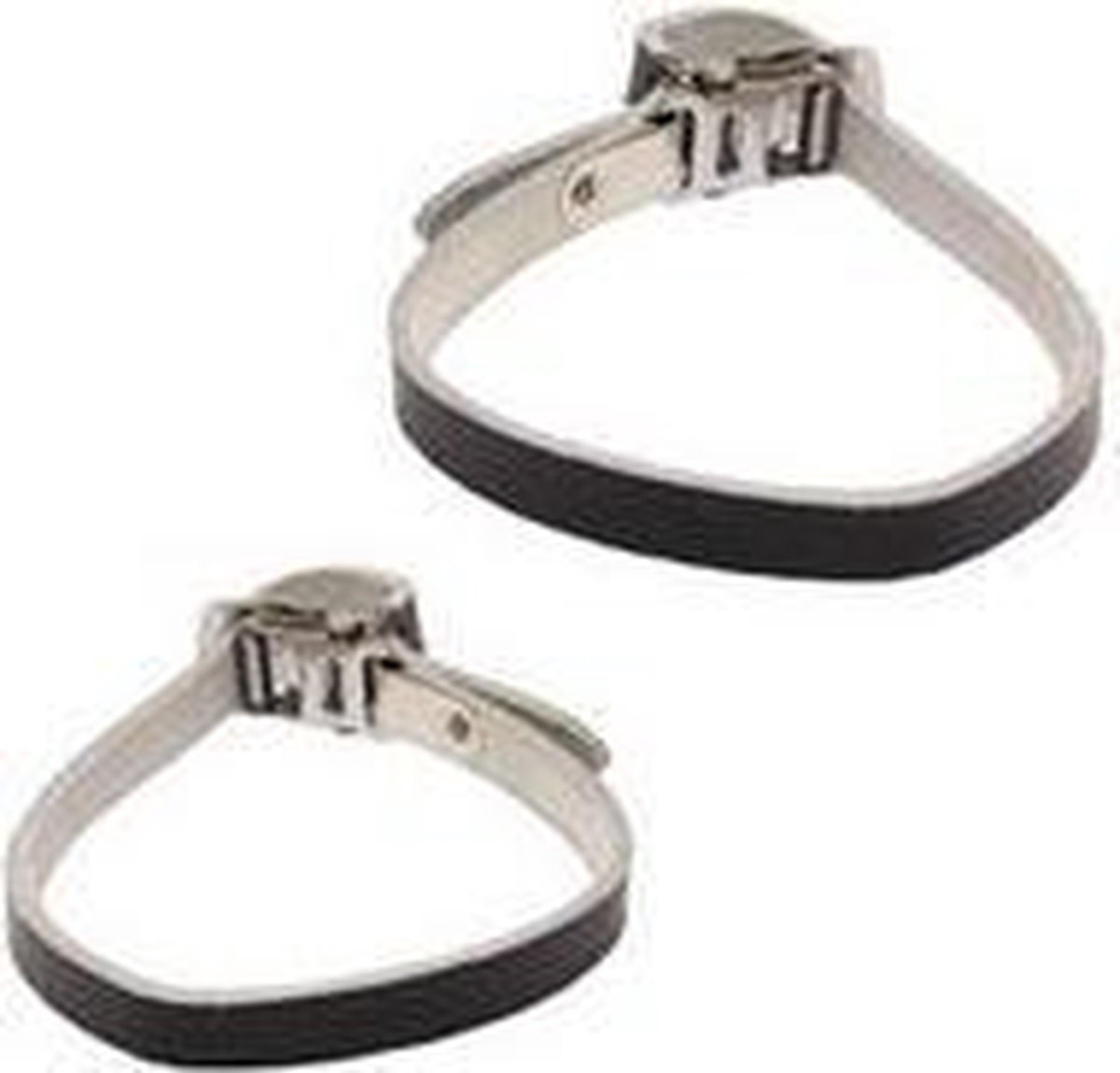 Union Platformpedaal Stadsfiets 685h 9/16 Inch Per Set - Silver