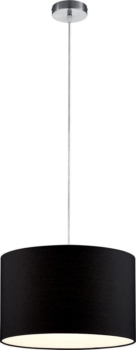BES LED Led Hanglamp - Hangverlichting - Trion Hotia - E27 Fitting - Rond - Mat - Aluminium - Zwart
