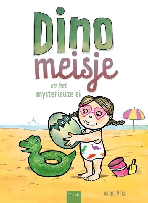 Clavis Uitgeverij Dinomeisje en het mysterieuze ei