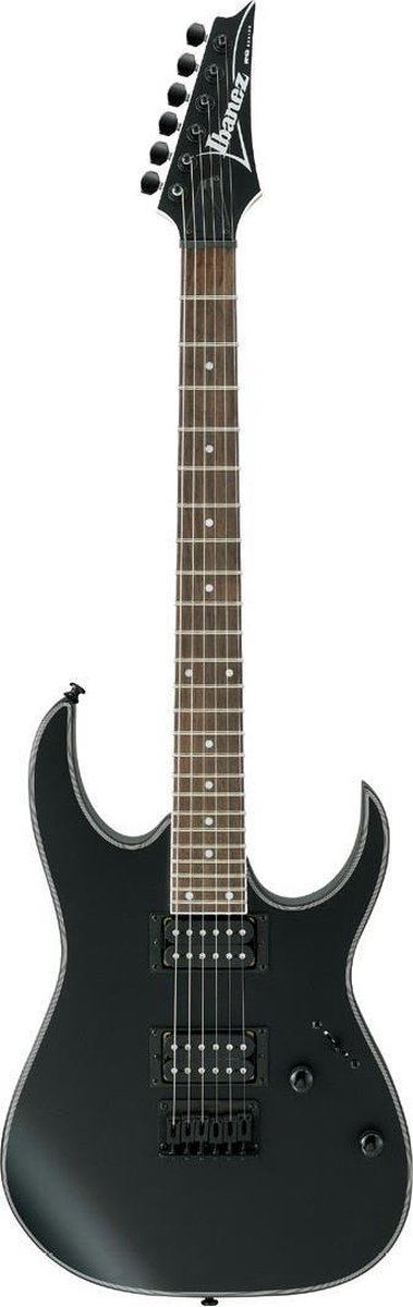 Ibanez RG421EX Hardtail RG elektrische gitaar Black Flat