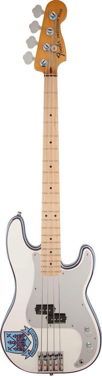 Fender Steve Harris Precision Bass MN Olympic White