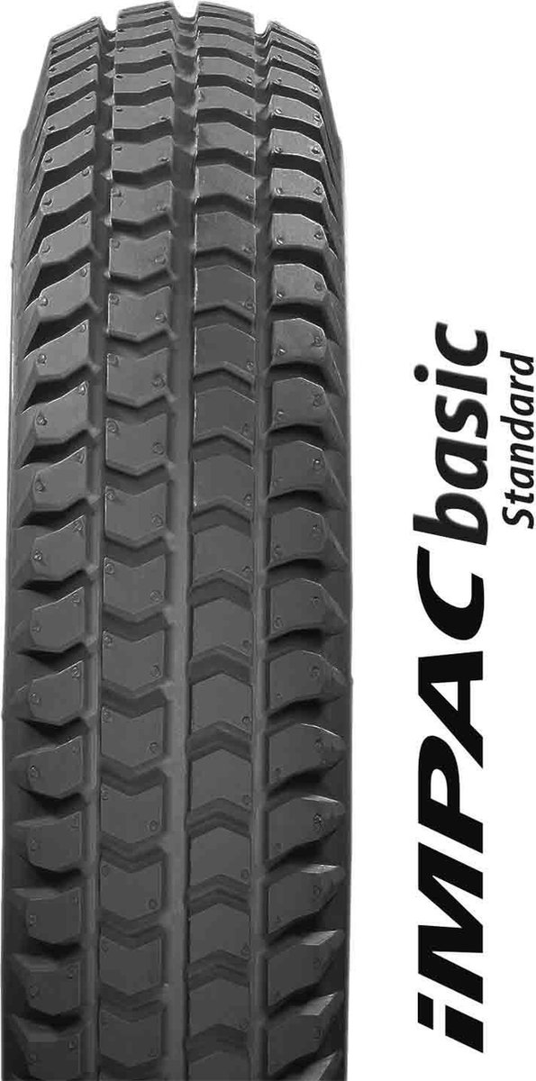Impac Buitenband scootmobiel 3.00 8 - Zwart