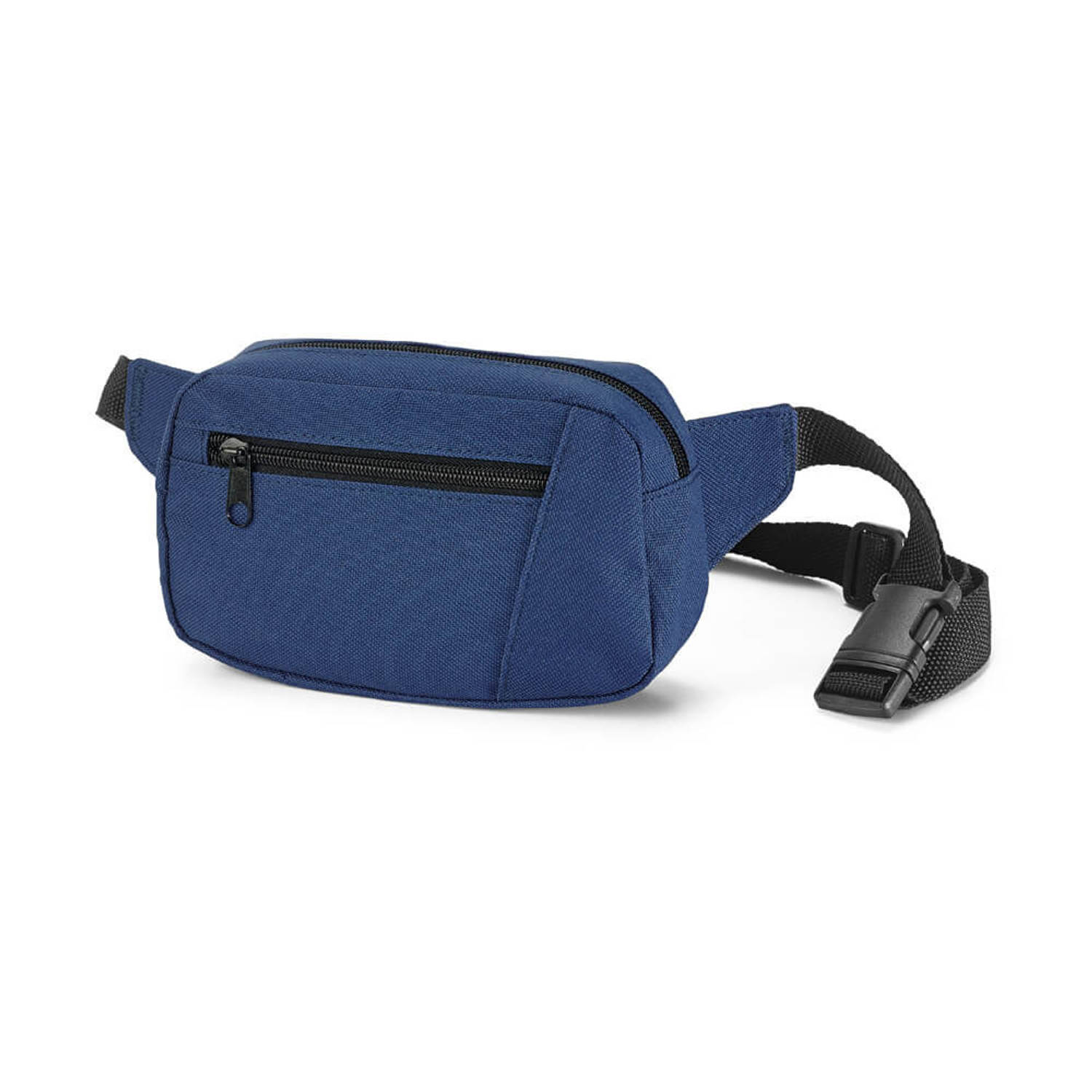 Heuptasje/buideltasje Voor Volwassenen 21 X 12 Cm - Zwrate Heuptassen/fanny Pack Voor Op Reis/onderweg - Blauw