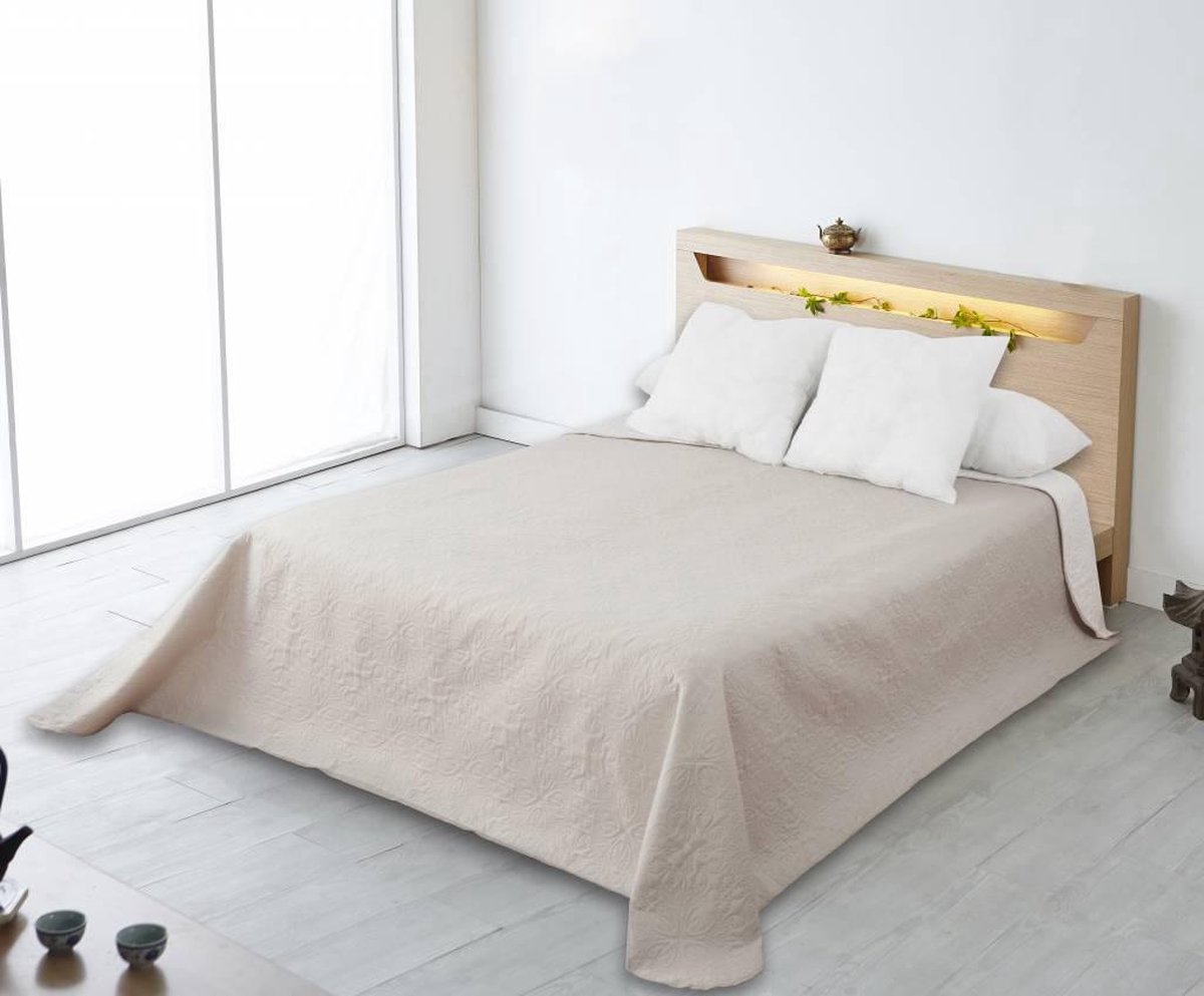 Nightsrest Bedsprei Chanella Creme-wit Maat: 230x270cm