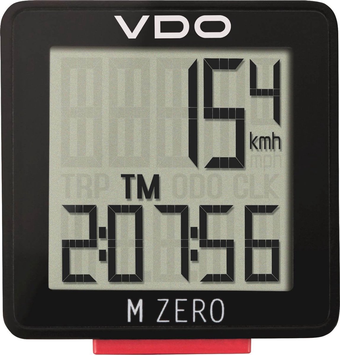 VDO fietscomputer M Zero WR807/ - Zwart