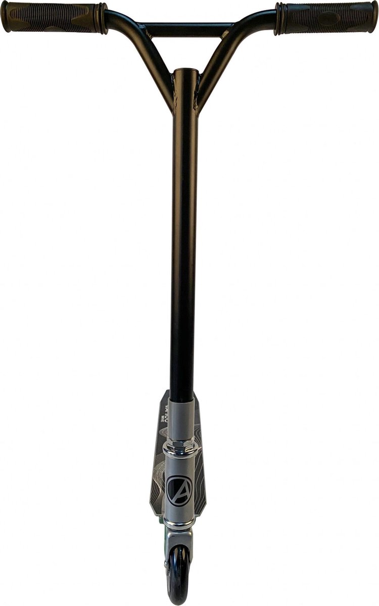 Amigo Stuntstep Wave Stuntstep Junior Voetrem Zilver/zwart