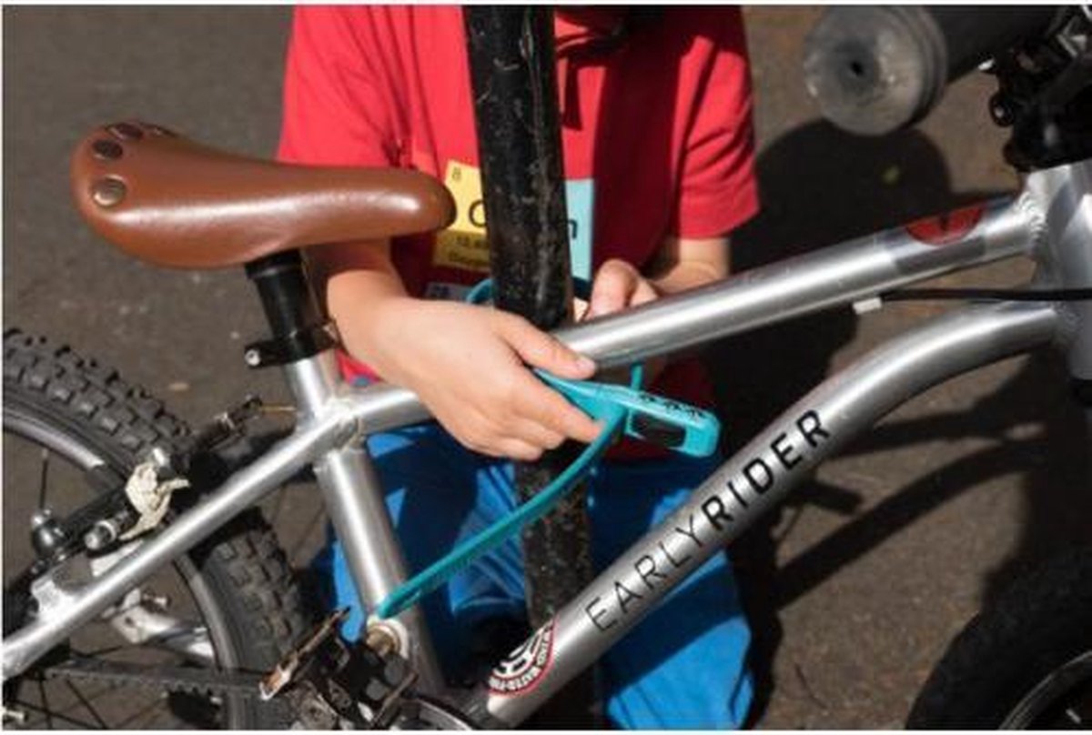 Hiplok kabelslot Z Lok Combo 43 cm nylon/staal - Groen