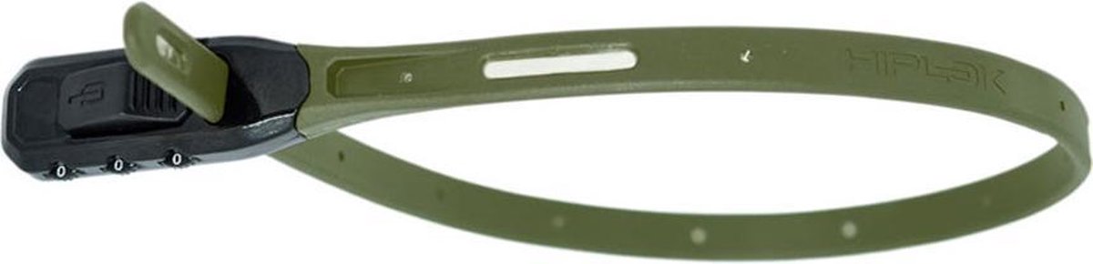 Hiplok kabelslot Z Lok Combo 43 cm nylon/staal - Groen