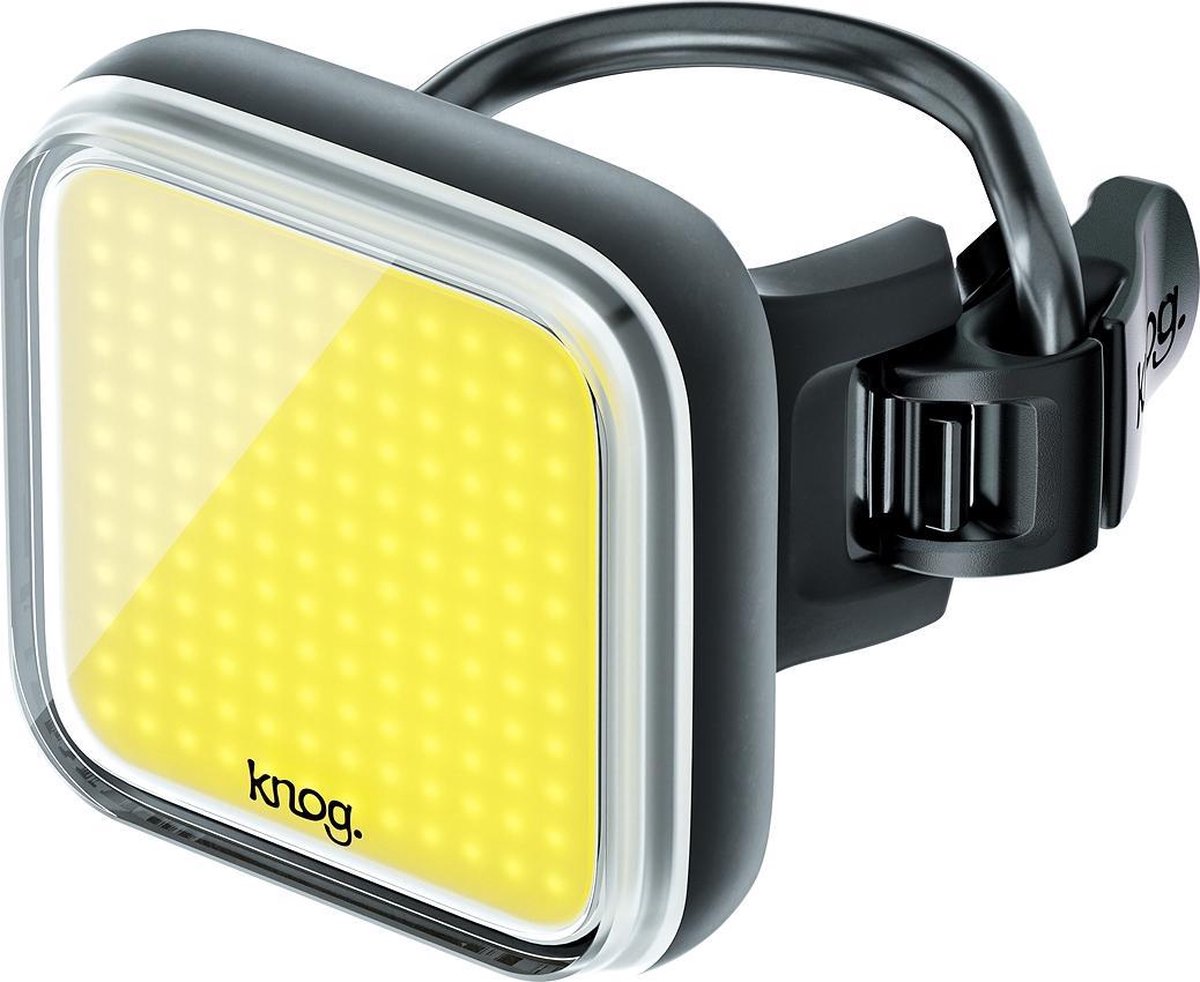 Knog voorlicht Blinder Square 200 lumen oplaadbaar led - Zwart