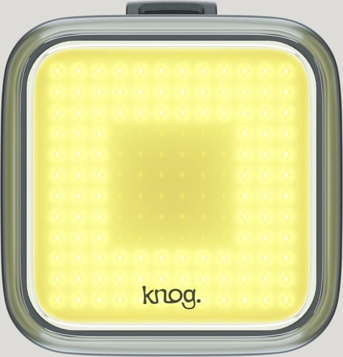 Knog voorlicht Blinder Square 200 lumen oplaadbaar led - Zwart