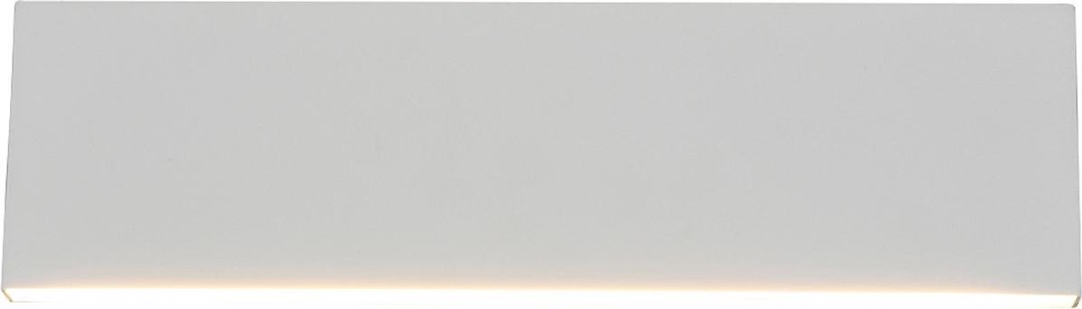 BES LED Led Wandlamp - Wandverlichting - Trion Concy - 12w - Warm 3000k - Dimbaar - Rechthoek - Mat - Aluminium - Wit
