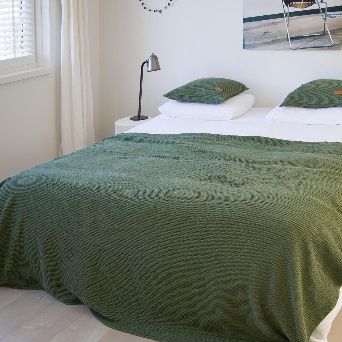 Town & Country Bedsprei Dexter Dobby Leger 1 Persoons Bedsprei 180 X 260 Cm - Groen